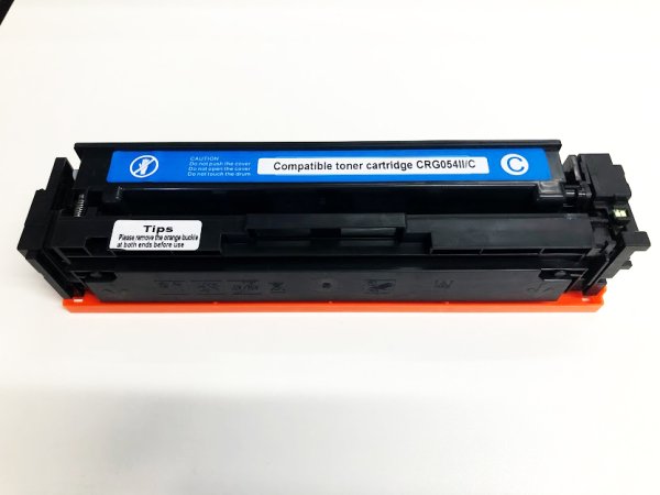 画像1: トナーカートリッジ054H CRG-054HCYN シアン 互換トナー (1)