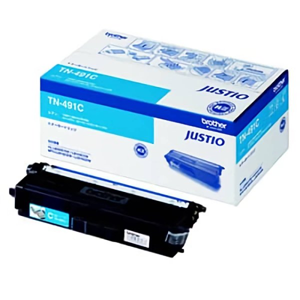 画像1: トナーカートリッジTN-491 シアン 純正トナー (1)