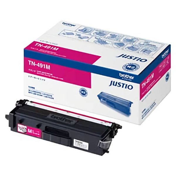 画像1: トナーカートリッジTN-491 マゼンタ 純正トナー (1)