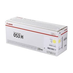 画像1: トナーカートリッジ053H CRG-053HYEL イエロー 純正トナー