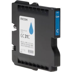 画像1: RICOH GC31C シアン インクカートリッジ 純正