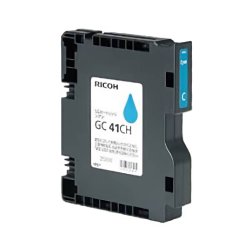画像1: RICOH GC41CH シアン インクカートリッジ 純正