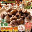 画像2: 皮むき不要!手軽で美味しい!有機むき甘栗60ｇ×4袋 (2)