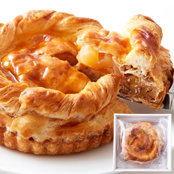 画像7: 絶品★たっぷりりんご!!アップルパイ５号≪冷凍≫ (7)