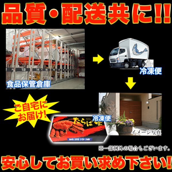 画像4: 【　ギフト対応可商品　】カニの王様!!ボイルたらば蟹足1kg (4)