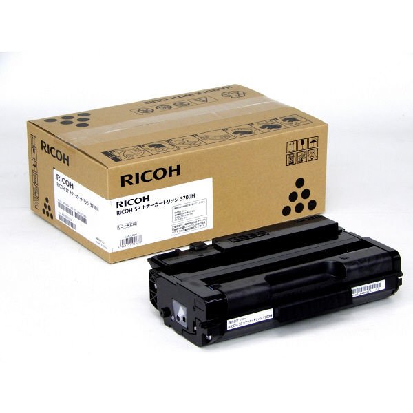 画像1: RICOH SP トナーカートリッジ 3700H 純正トナー (1)