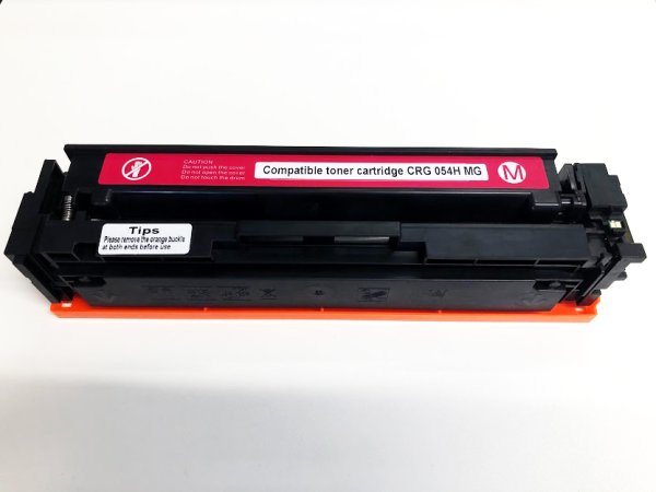 画像1: トナーカートリッジ054H CRG-054HMAG マゼンタ 互換トナー (1)